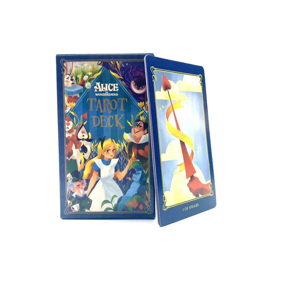 Party Games Alice In Wonderland - Alice Harikalar Diyarında Tarot Güverte Kartı