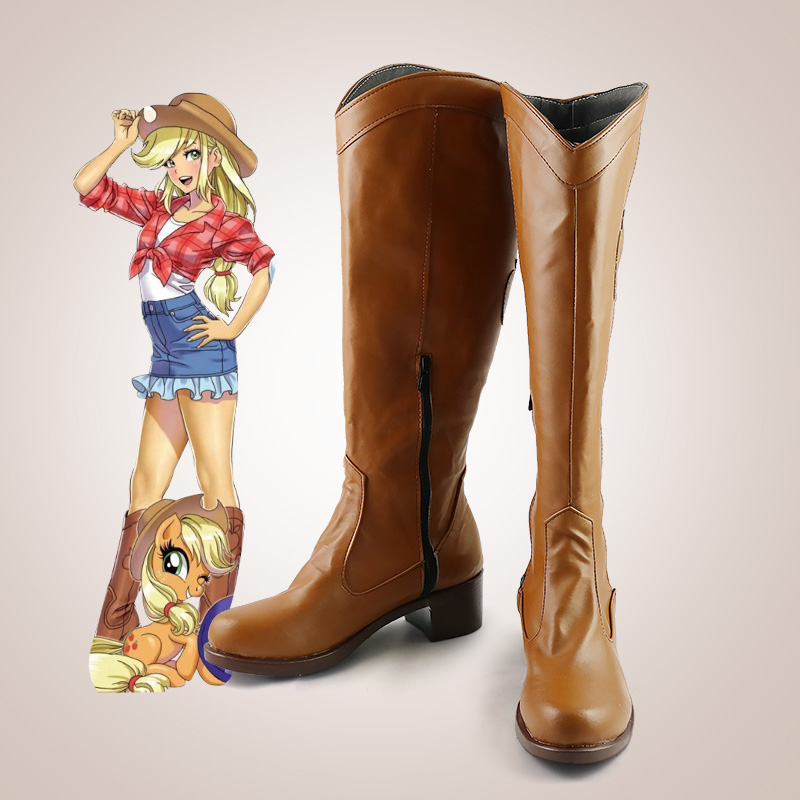 Party Games Jack - Applejack Küçük Anime Pony Cosplay Ayakkabı