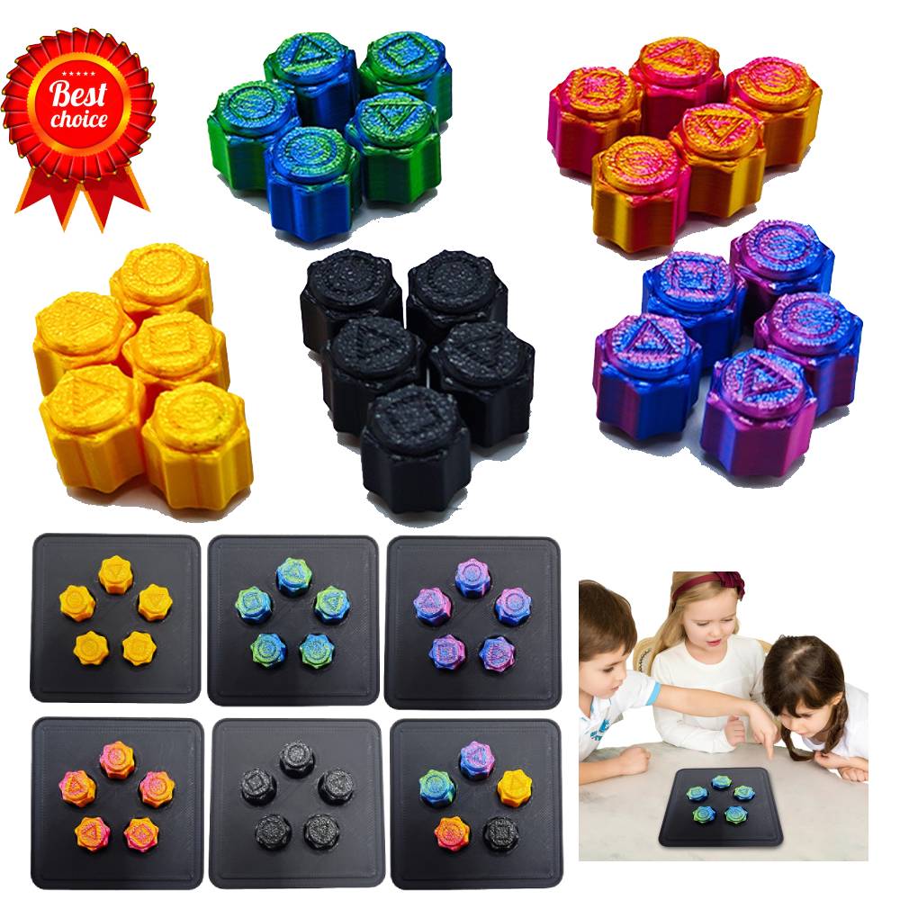 Party Games Jack - 5 adet Zar Gonggi Jack Taş