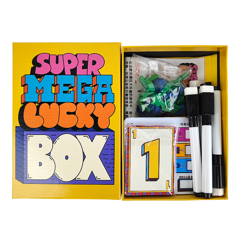 Süper Mega Şans Kutusu Masa Oy - Party Games Box incelemesi ve fiyatı