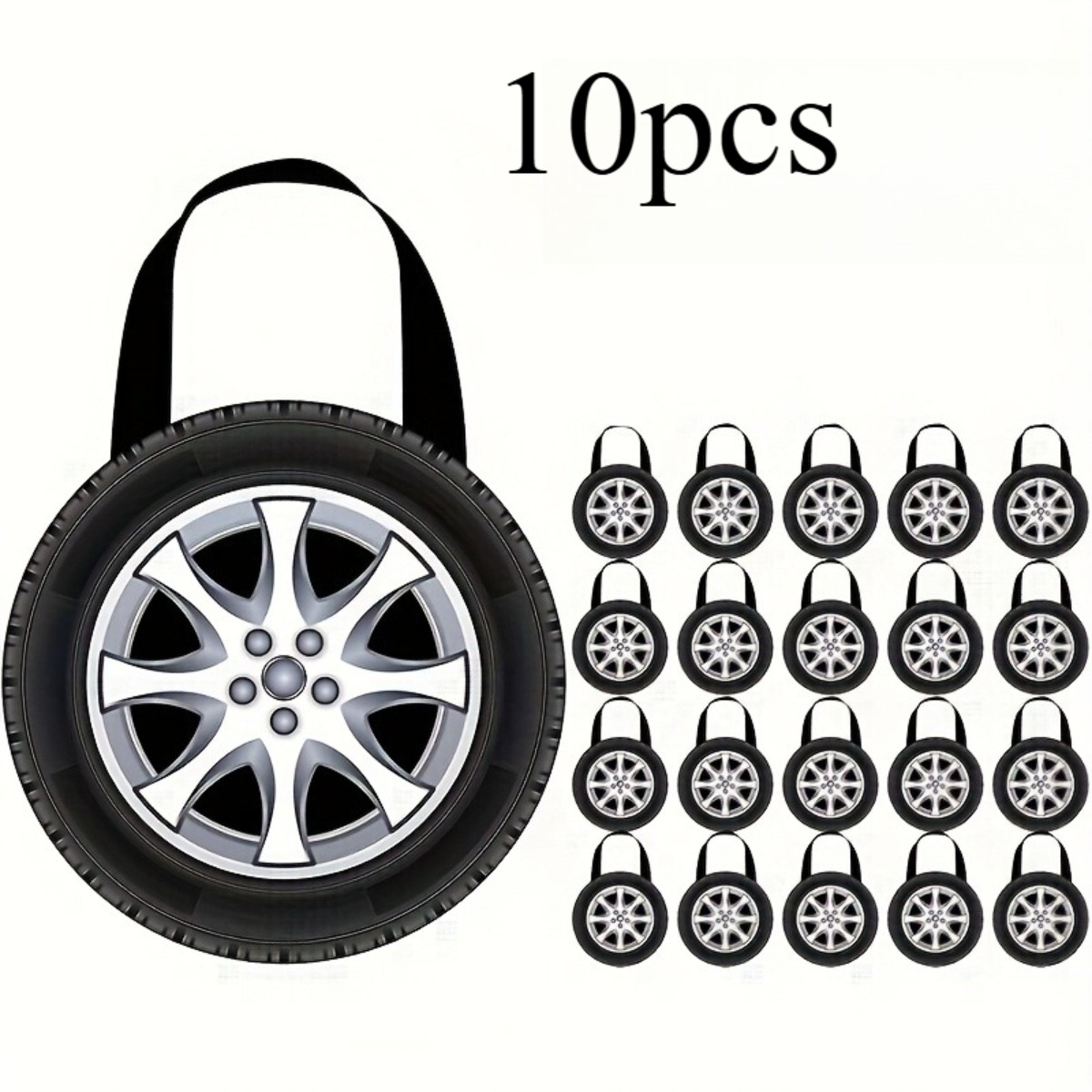 10 adet Dayanıklı Dokunmamış K - Sack Race Bag incelemesi ve fiyatı