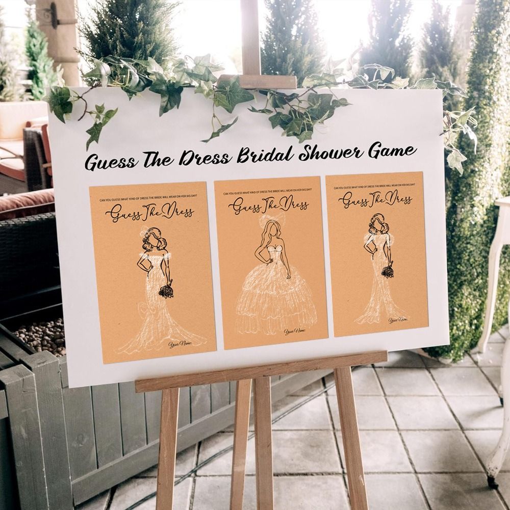 10 Adet Elbiseyi Tahmin Et Gel - Party Games Bridal Shower incelemesi ve fiyatı