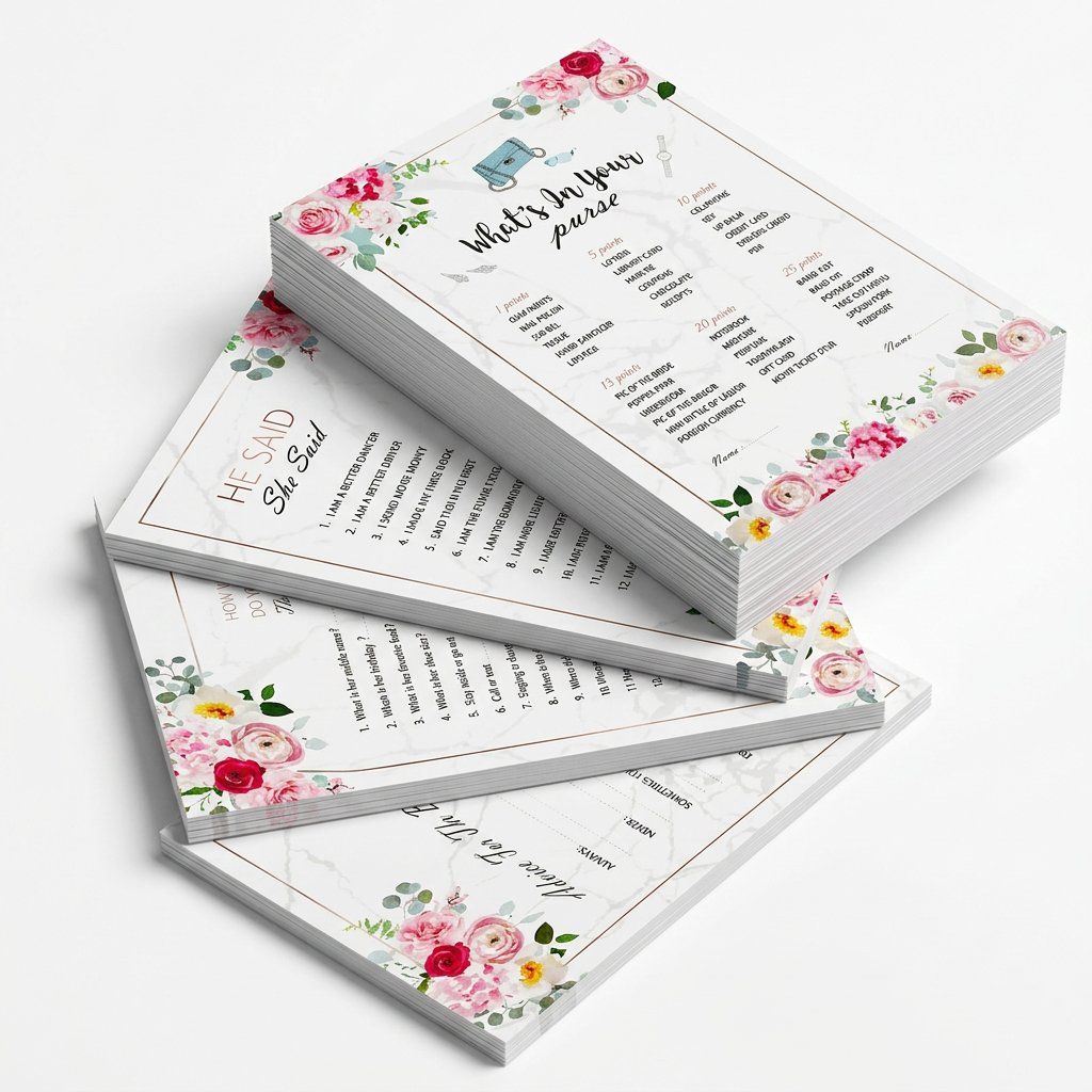 Gelin Partisi Oyun Kartları Se - Party Games Bridal Shower incelemesi ve fiyatı