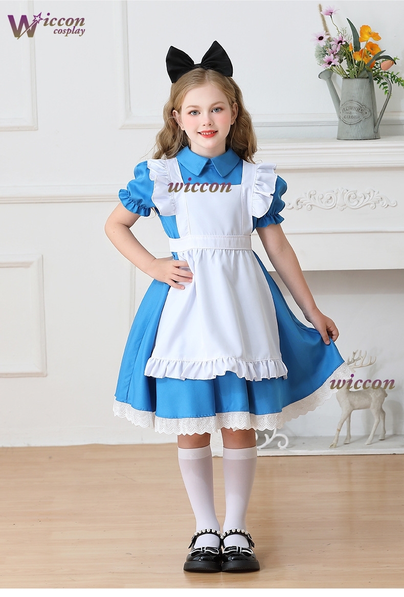 Çocuk Kız Mavi Alice Harikalar - Party Games Alice In Wonderland incelemesi ve fiyatı