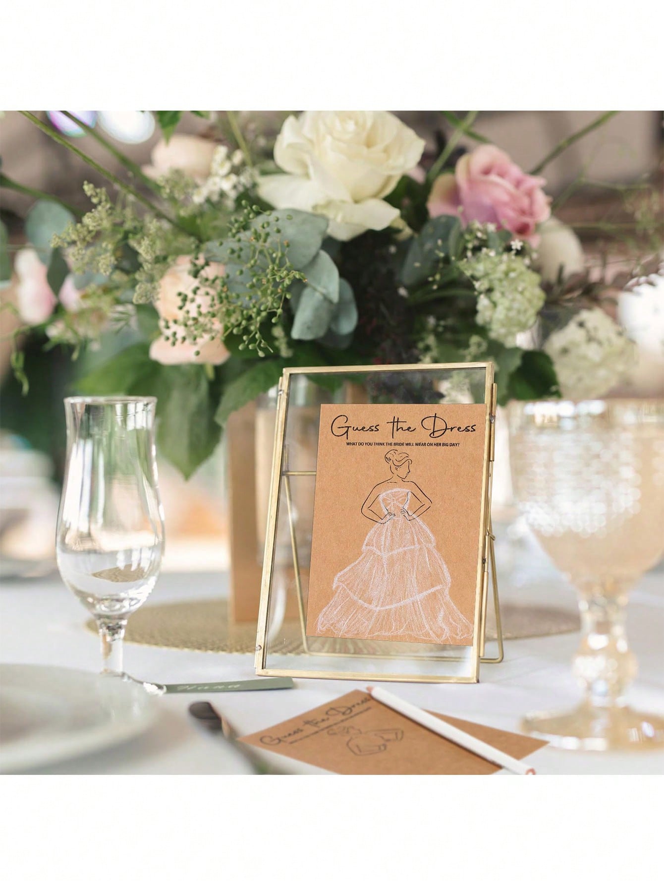 20/40 adet Elbise Tahmin Gelin - Party Games Bridal Shower incelemesi ve fiyatı