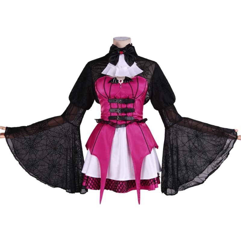 Anime Vampir Draculaura Cospla - Party Games School incelemesi ve fiyatı